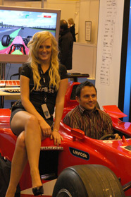 Meeting clients at the Expo Client interaction at the Expo